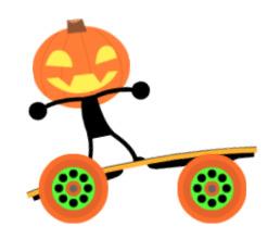 Hoverboard Pumpkin Kart png transparent