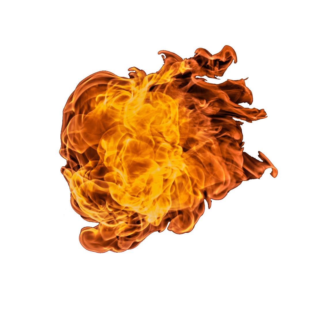 Huge Ball Of Fire png transparent