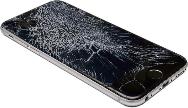 Iphone 6 Smashed Screen png transparent