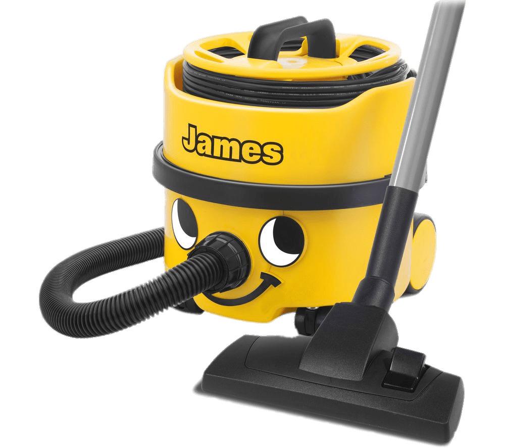 James Yellow Vacuum Cleaner png transparent
