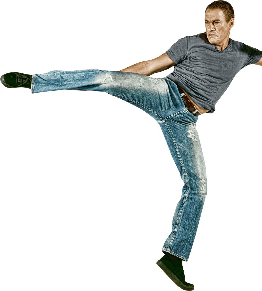 Jean Claude Van Damme Side Kick png transparent