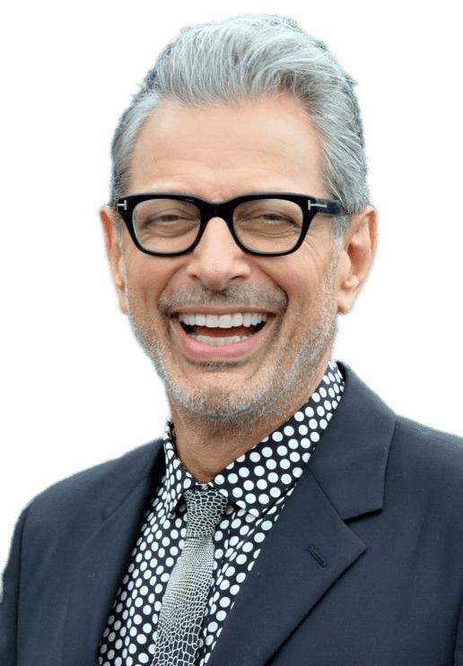 Jeff Goldblum Laughing png transparent