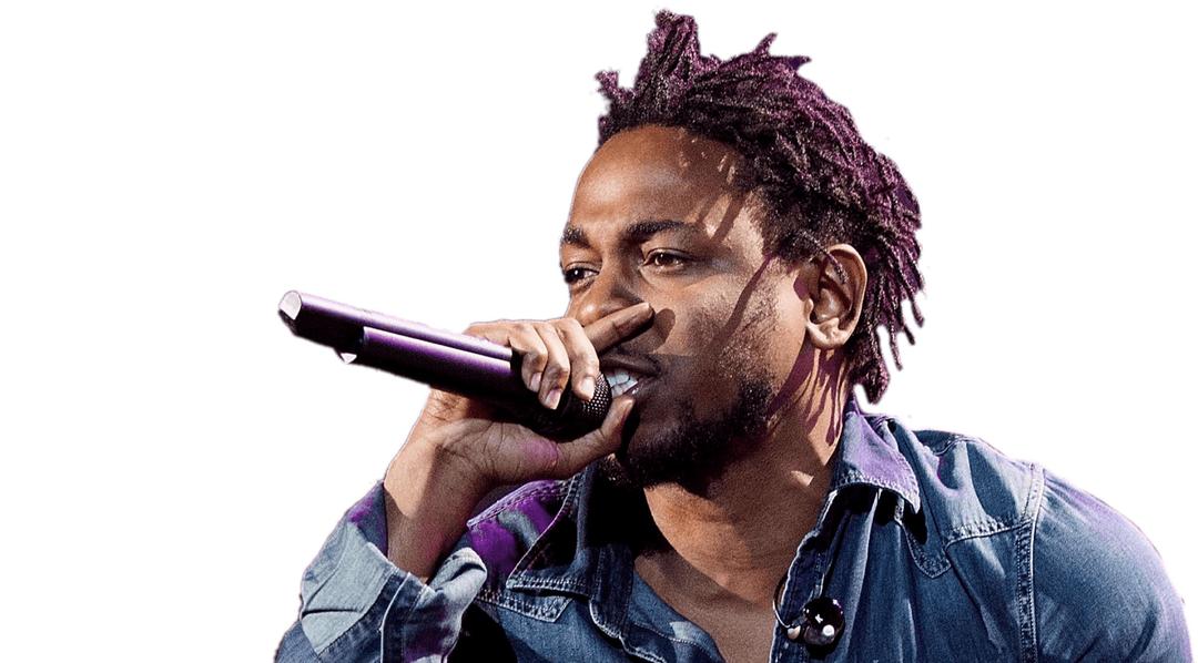 Kendrick Lamar on Stage png transparent