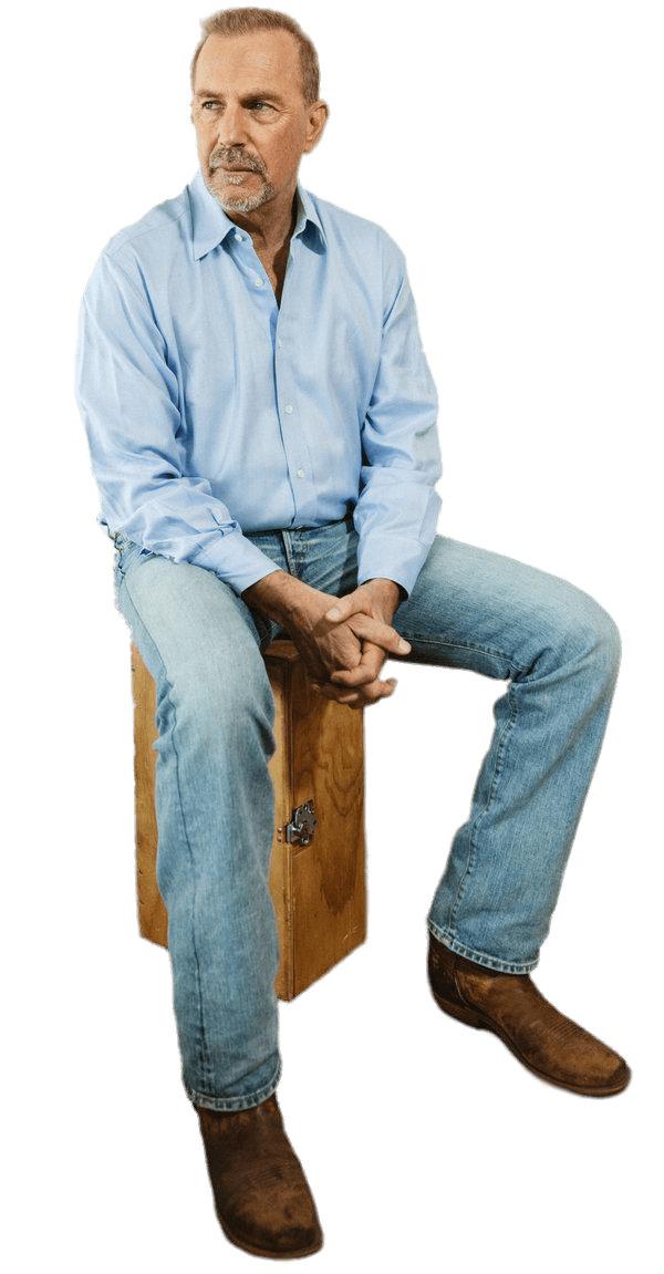 Kevin Costner Posing png transparent
