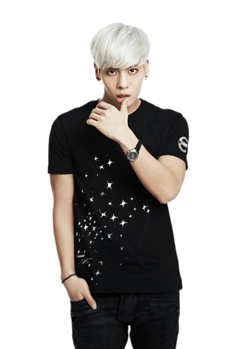 Kim Jong Hyun Star T Shirt png transparent