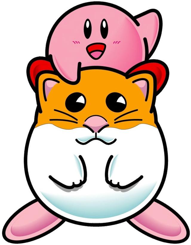 Kirby Sitting on Rick's Shoulders png transparent