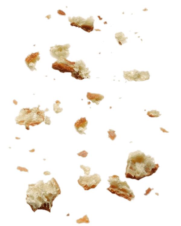 Large Number Of Bread Crumbs png transparent