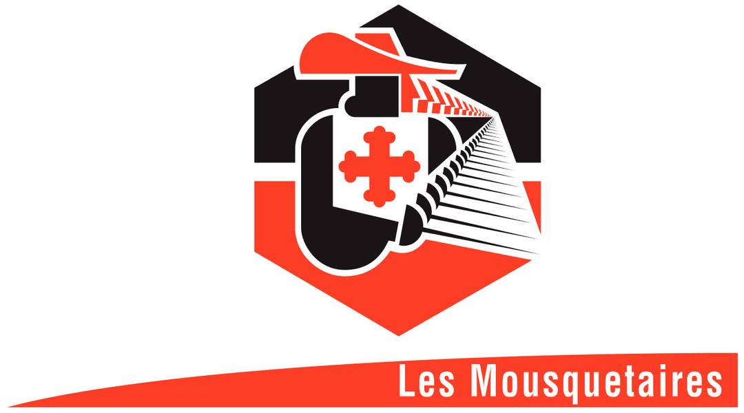 Les Mousquetaires Image Logo png transparent