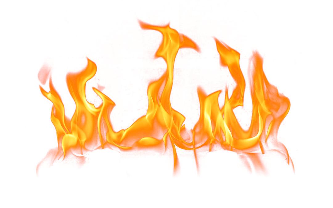 Line Of Flames Fire png transparent