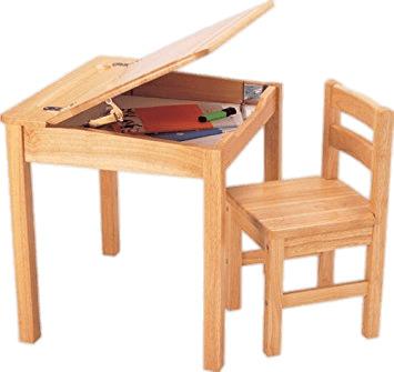 Little School Desk and Chair png transparent