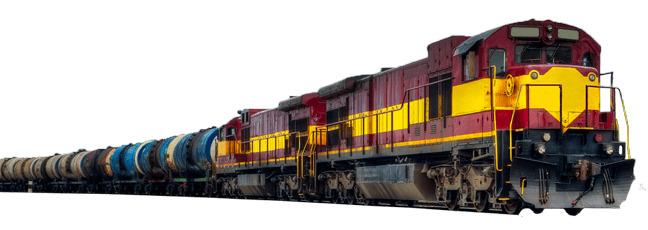 Long Freight Train png transparent