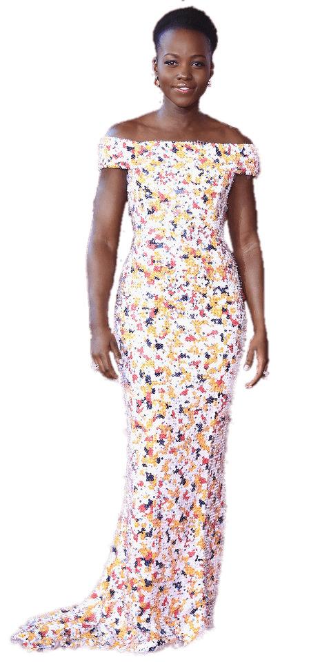 Lupita Nyong'o Full png transparent