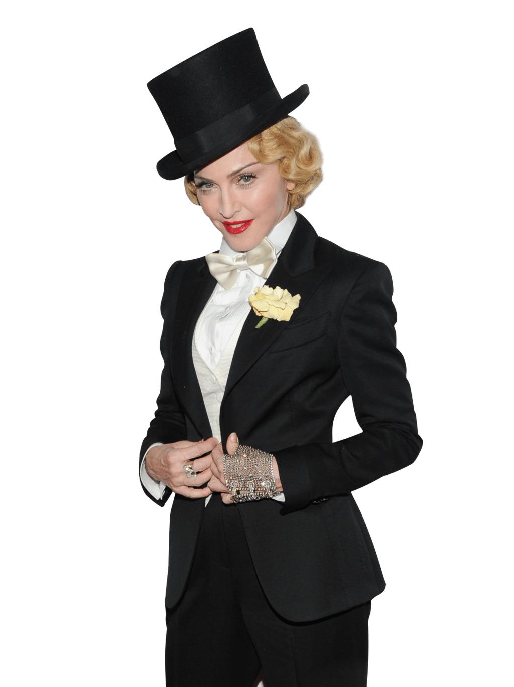 Madonna Top Hat png transparent