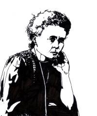 Marie Curie Illustration png transparent