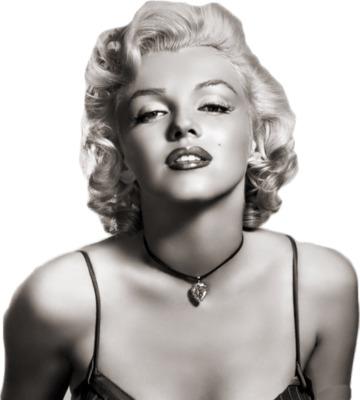 Marilyn Monroe Portrait png transparent