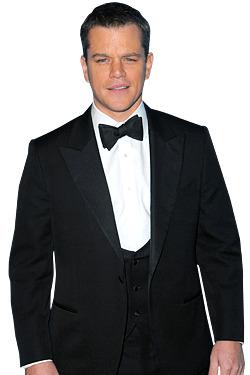 Matt Damon Tuxedo png transparent