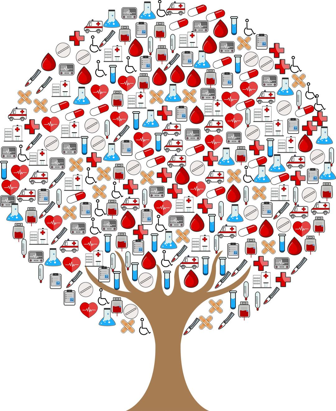 Medical Icons Tree png transparent