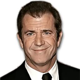 Mel Gibson Face png transparent