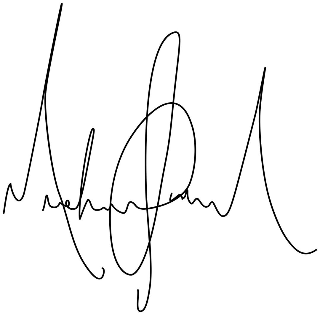 Michael Jackson Signature png transparent