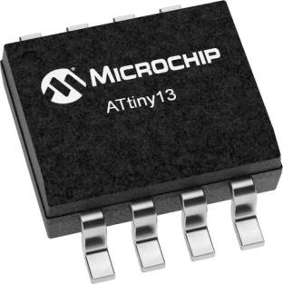 Microchip ATtiny13 png transparent