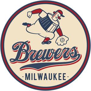 Milwaukee Brewers Retro Logo png transparent