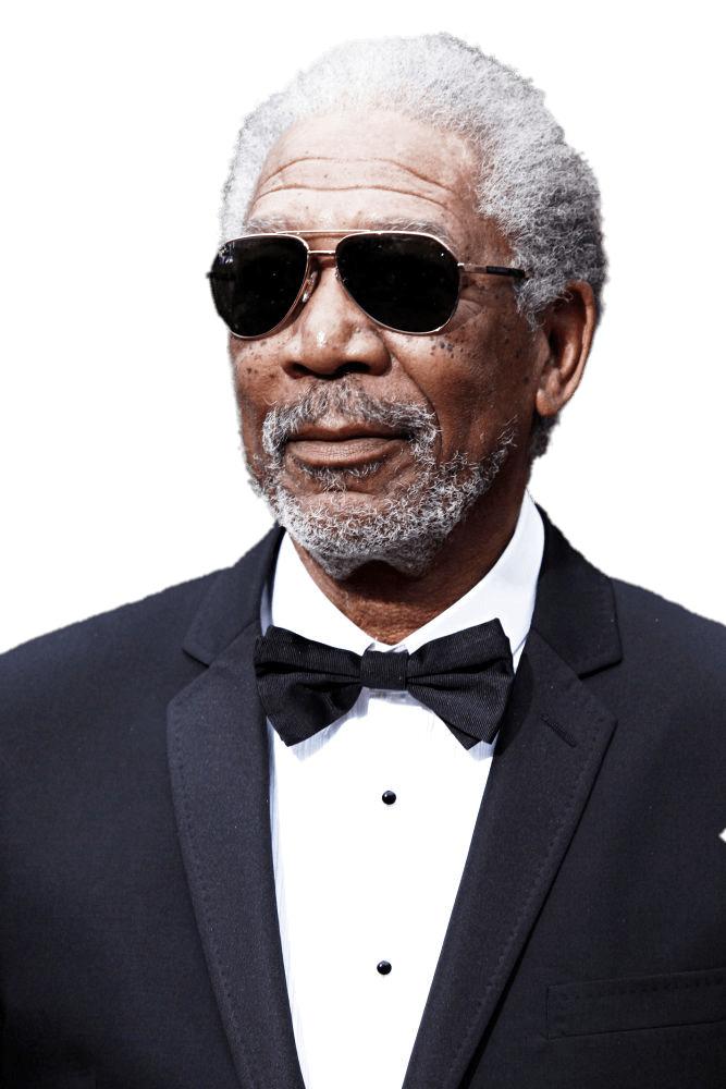 Morgan Freeman Sunglasses png transparent