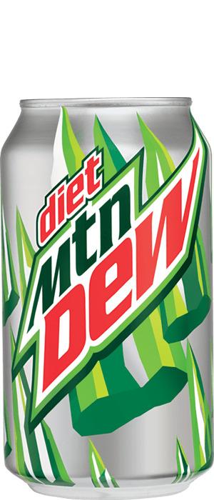 Mountain Dew Silver Can png transparent