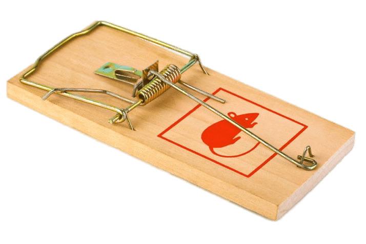 Mousetrap With Red Mouse Image png transparent