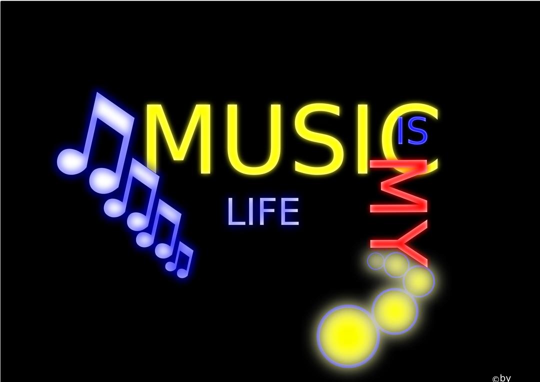 MUSIC IS MY LIFE png transparent