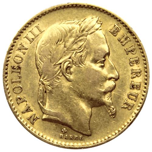 Napoleon III Coin png transparent