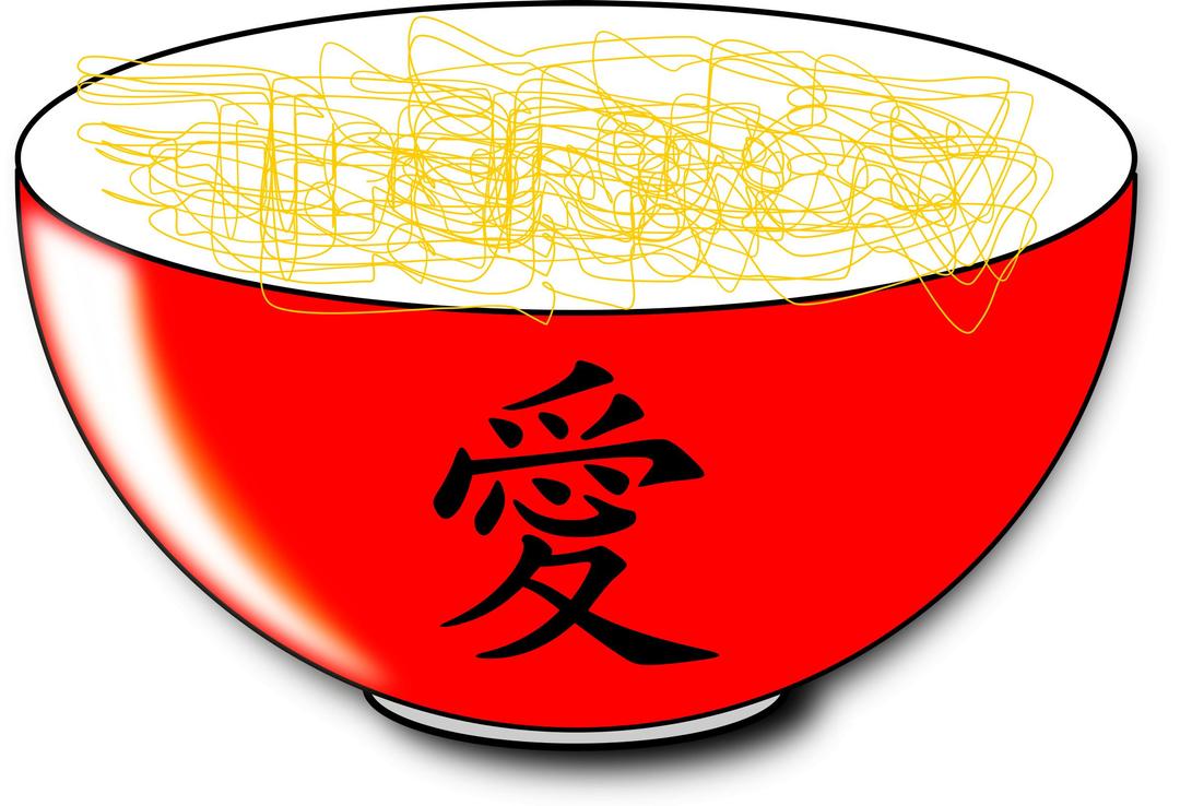 Noodles with Reflet png transparent