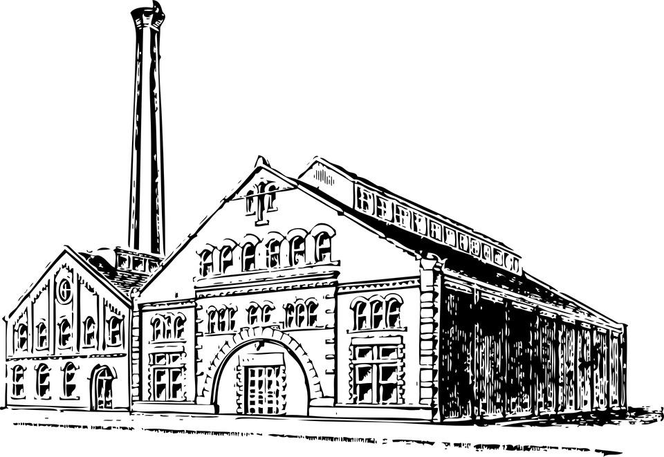 Old Factory png transparent
