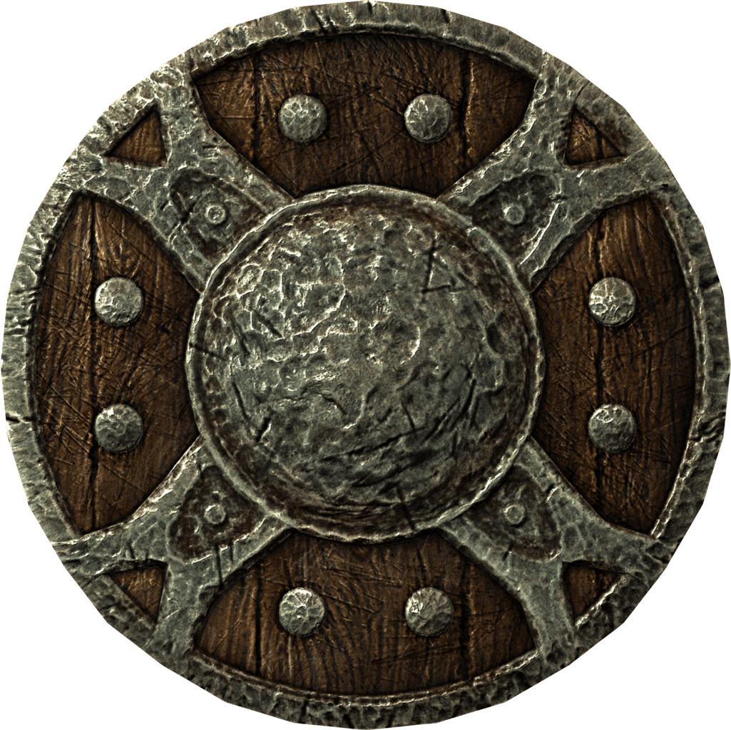 Old Viking Shield png transparent