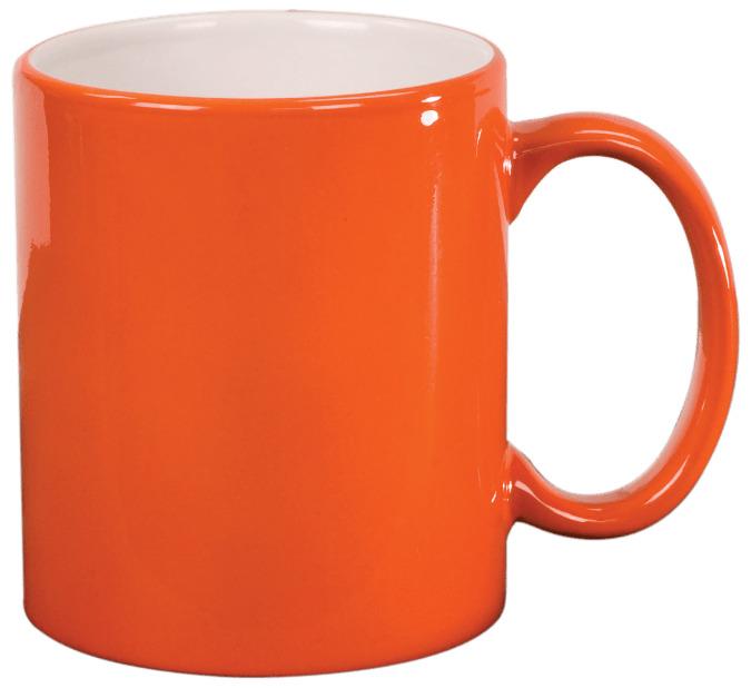 Orange Mug png transparent