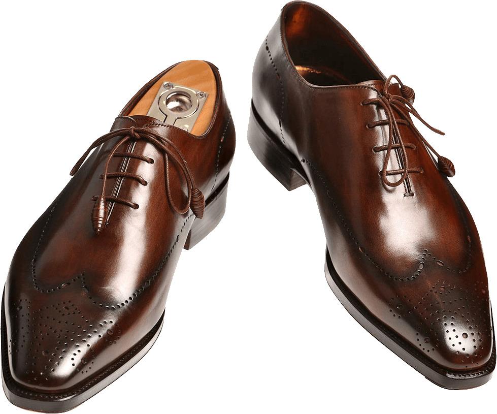 Pair Of Classy Leather Men Shoes png transparent