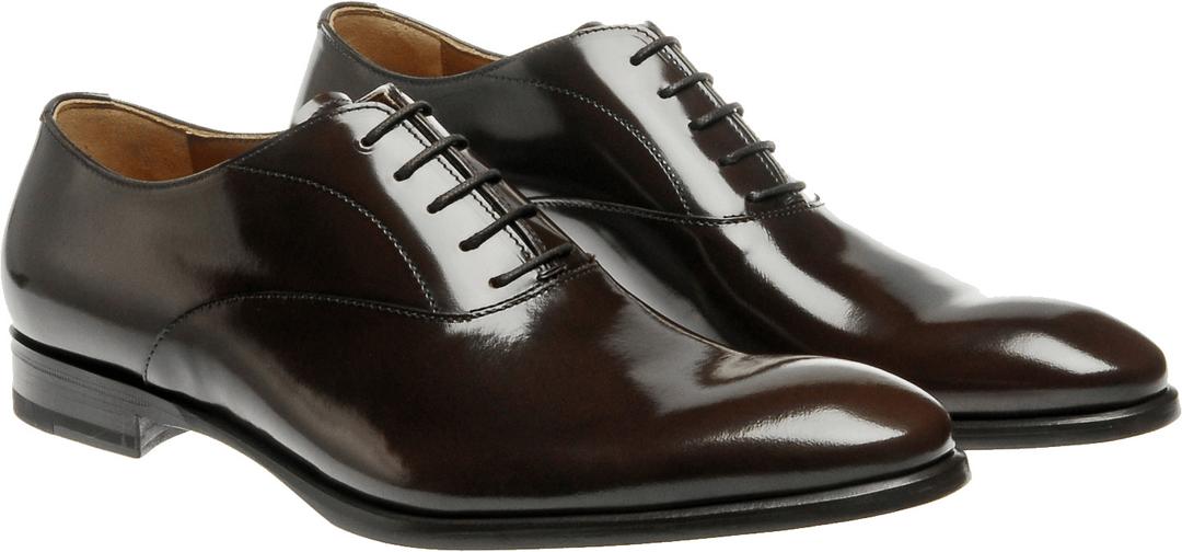 Pair Of Polished Leather Men Shoes png transparent