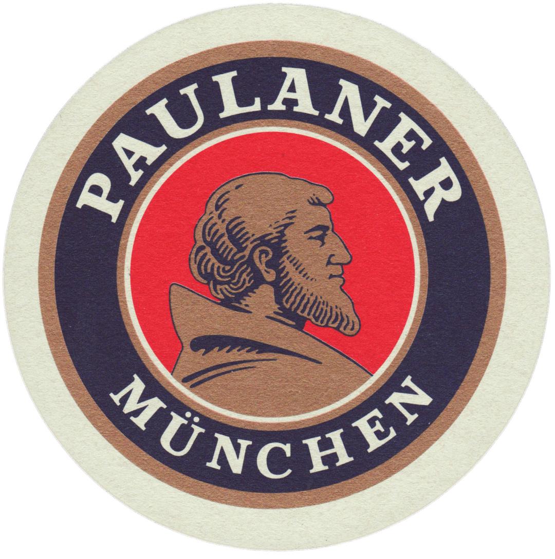 Paulaner Beer Coaster png transparent