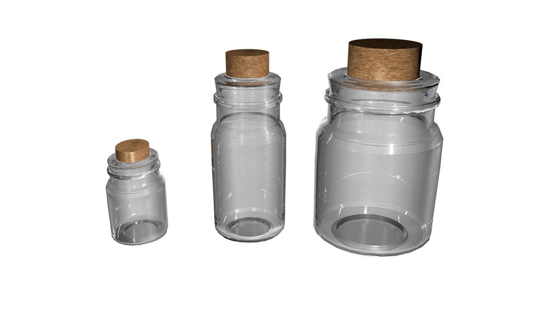 Pharmacy Glass Flasks png transparent