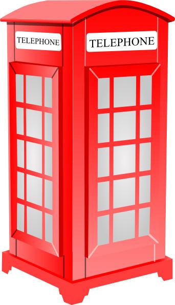 Phone Booth Clipart png transparent