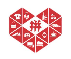 Pinduoduo Heart Logo png transparent