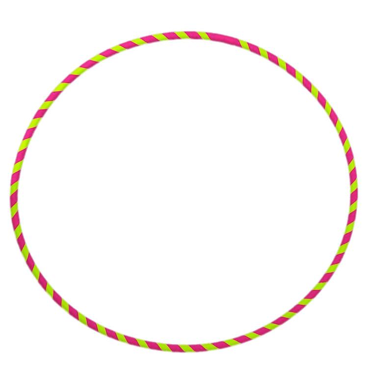 Pink and Yellow Hula Hoop png transparent