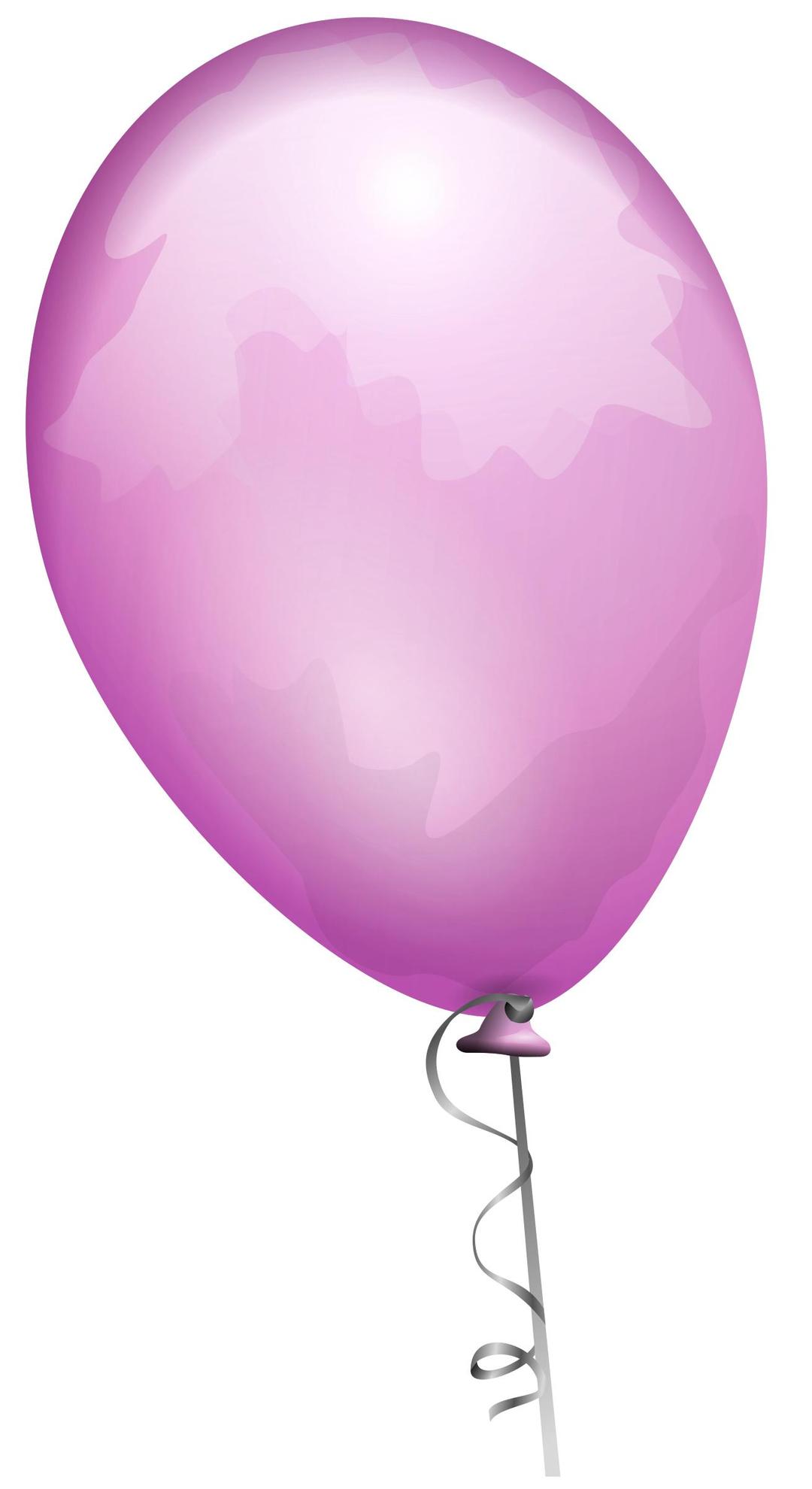 Pink balloon png transparent