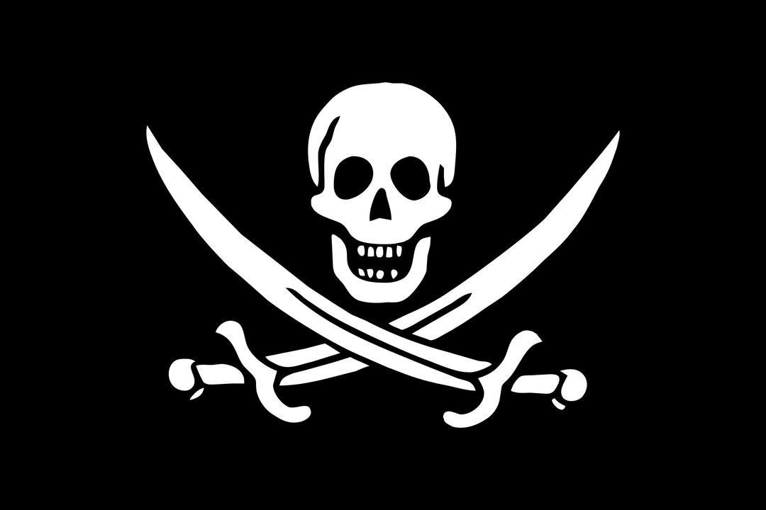 pirate flag - Jack Rackham png transparent