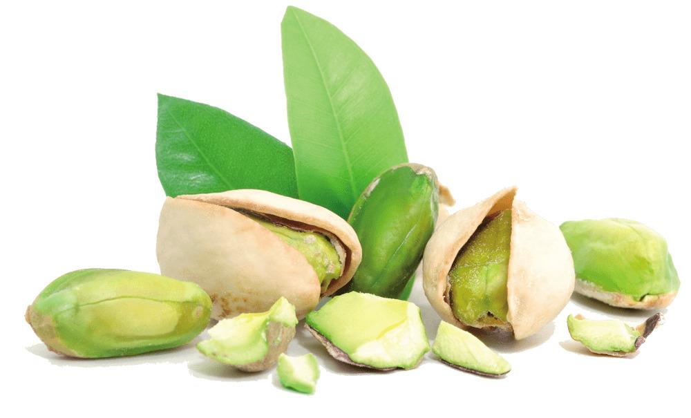 Pistachio and Leaves png transparent