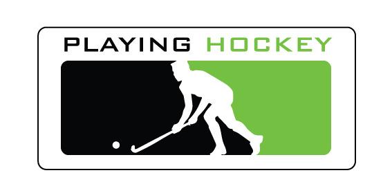 Playing Field Hockey Logo png transparent