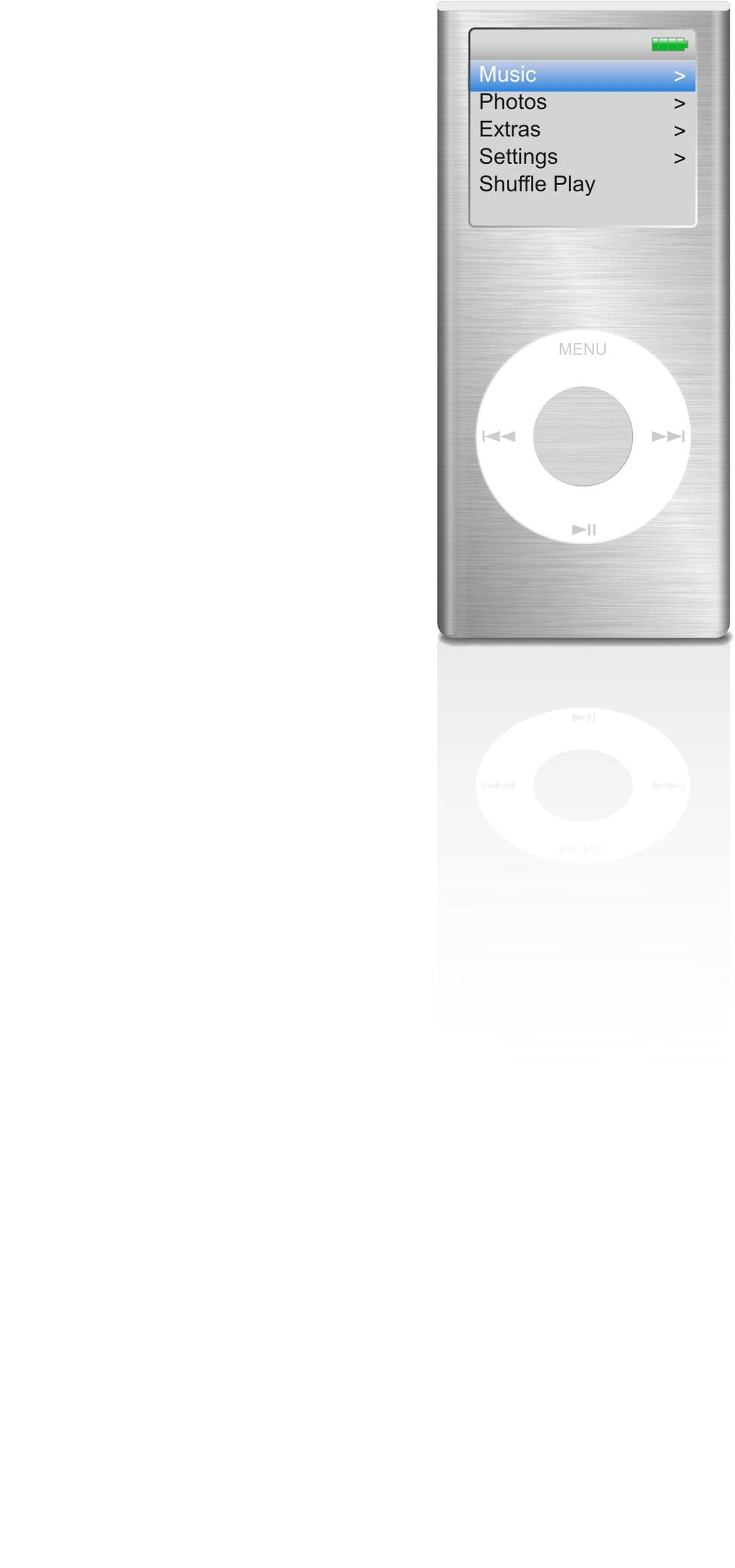 Portable Music Player png transparent