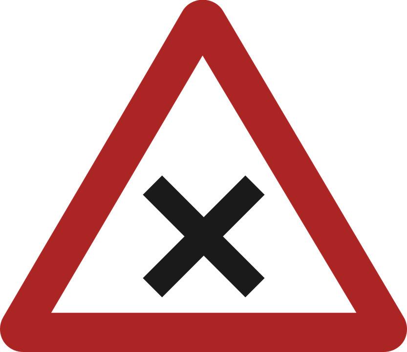 Priority To the Right Road Sign png transparent
