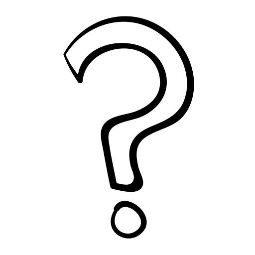 Question Mark Drawing png transparent