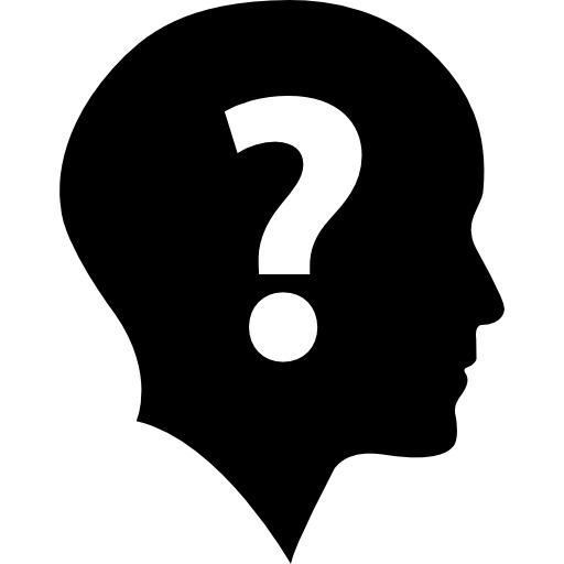 Question Mark In Head png transparent