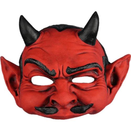 Red Devil Mask png transparent